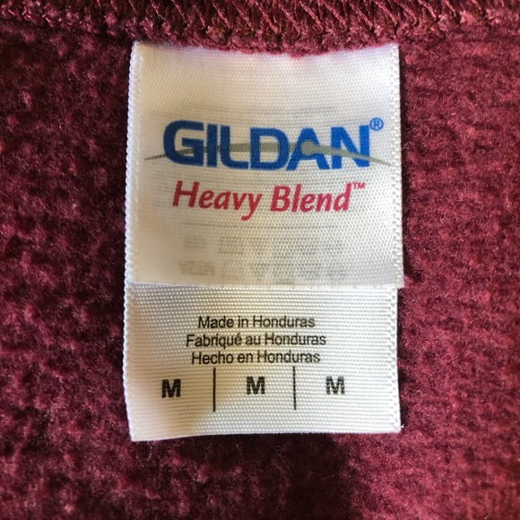 Maroon Bacon Crewneck Sweatshirt - Picture 2 of 2